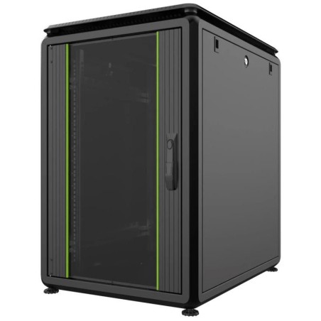 "Lanview 19'' 16U Rack Cabinet 600 x - Durable, Space-Saving Storage Solution for Your Equipment | RDL16U61BL"